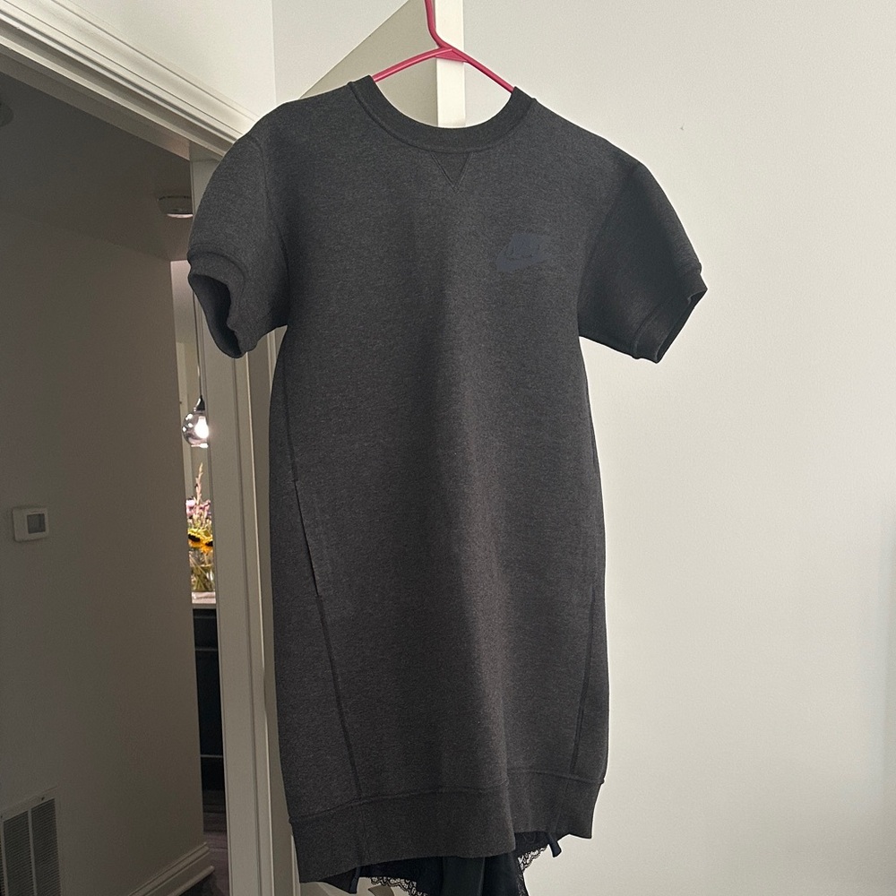Nike Charcoal Short Sleeve Dress